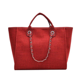 Cross Body Shein Bag - Red