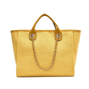 Cross Body Shein Bag - Yellow